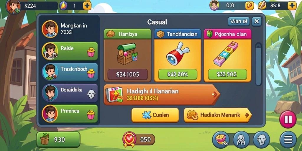 182game - Screenshoot dari gameplay yang penuh aksi.